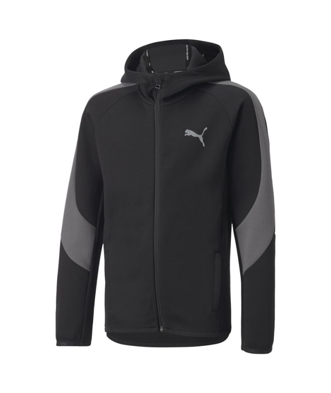 Casaco Puma Evostripe Preto Infantil