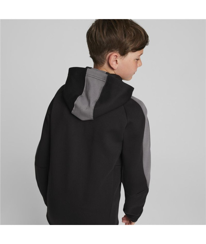 Casaco Puma Evostripe Preto Infantil