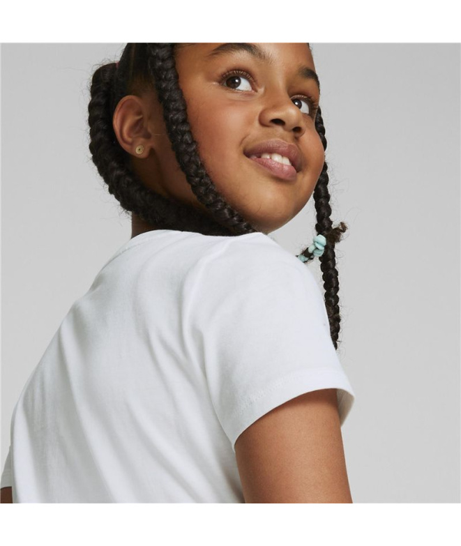 T-shirt à manches courtes Puma Alpha Fille WH
