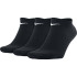 Chaussettes courtes d'entraînement Nike Lightweight (Lot de 3) Noir