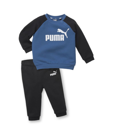 Chándal Puma Minicats Essentials Raglan Niño Blue