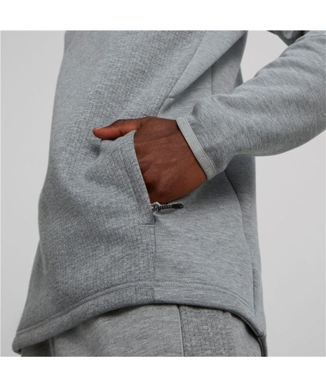 Sweat Puma Evostripe Homme Gris