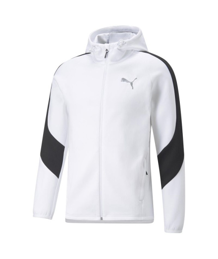 Casaco de Fitness Puma Evostripe Branco Homem