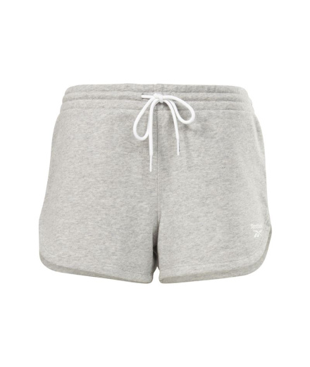 Calça de Fitness Reebok Identity French Terry Mulher Cinza