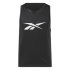 Camiseta de Basquetebol Reebok Basketball Mesh Homem Preto
