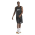 Camiseta de Basquetebol Reebok Basketball Mesh Homem Preto