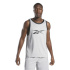 Camiseta de Basquetebol Reebok Basketball Mesh Homem Cinza