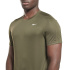 T-shirt Reebok Training Tech Homme Vert