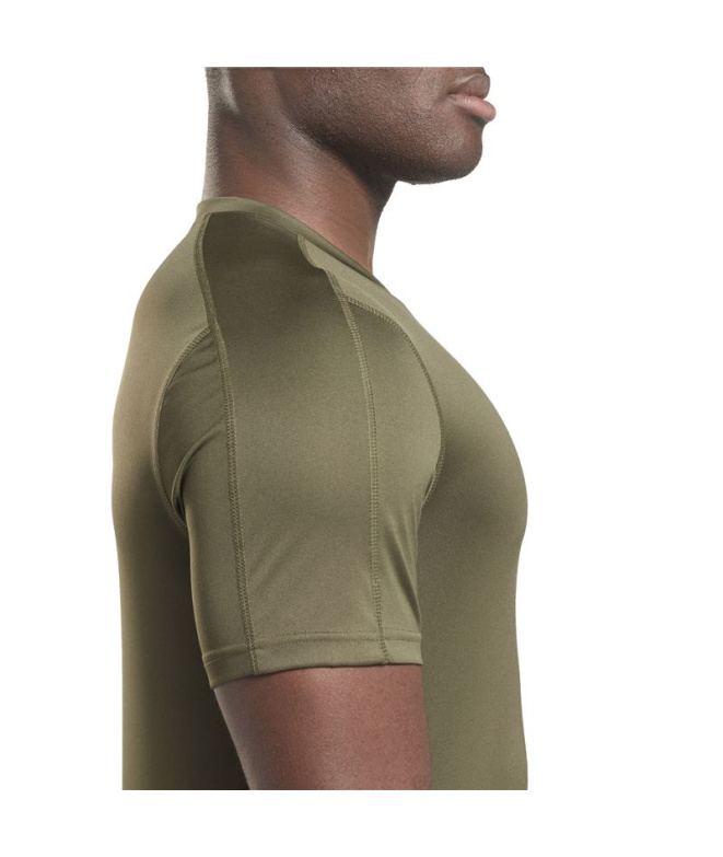 T-shirt Reebok Training Tech Homme Vert