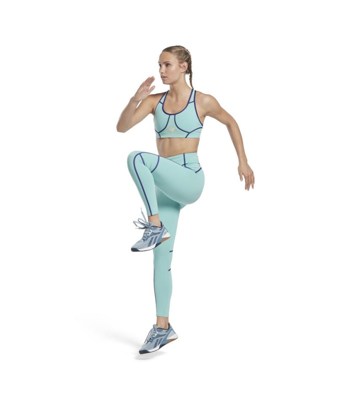 Sujetador Deportivo de Fitness Reebok Les Mills...
