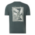 Camiseta Reebok Série Gráfica verde homem