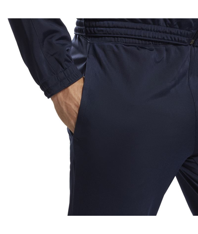 Calça de Fitness Reebok RI Vector Knit Azul