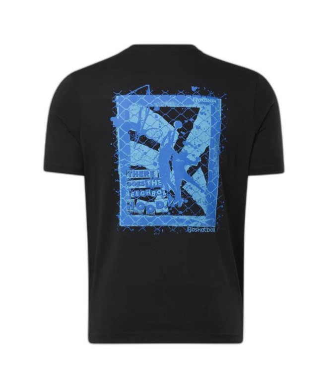 Camiseta Reebok Graphic Series Hombre Negro
