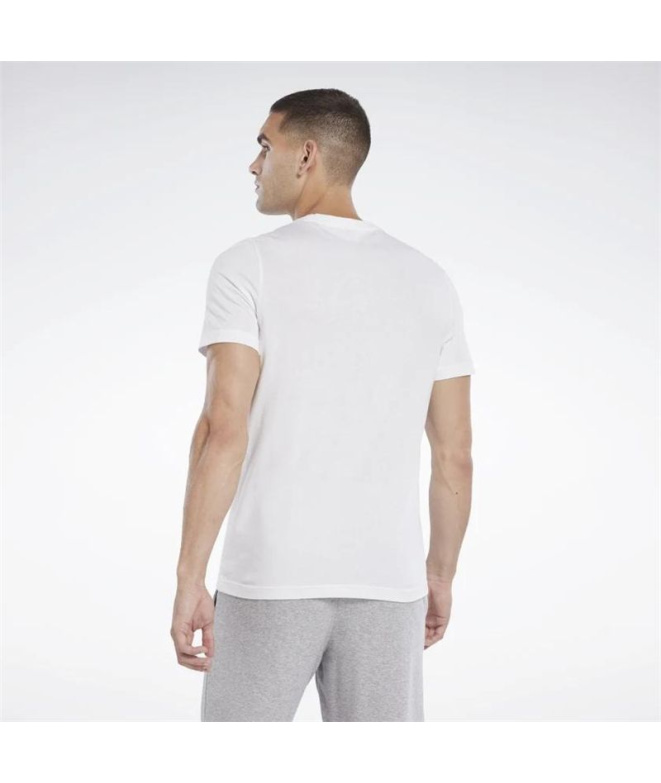 T-shirt Reebok Série Graphique Vector Homme Blanc