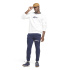 Moletom de Fitness Reebok Identity Arch Logo Fleece branca Homem