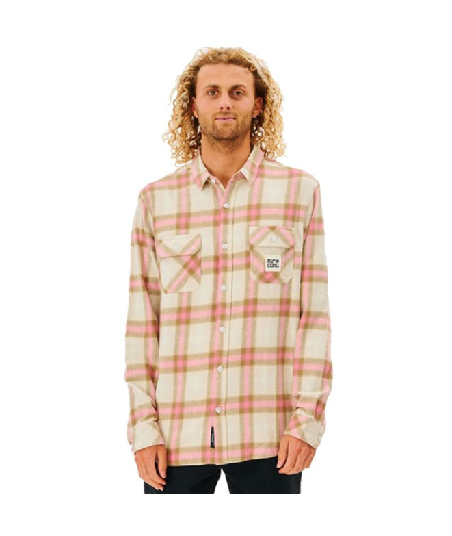 Chemise Rip Curl Salt Water Culture rose Homme