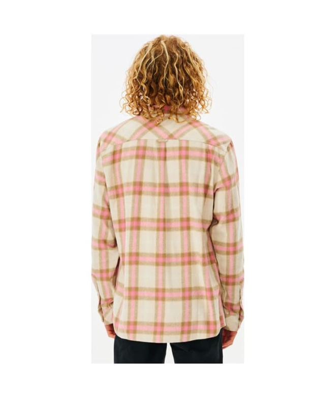 Camisa Rip Curl Salt Water Culture rosa Homem