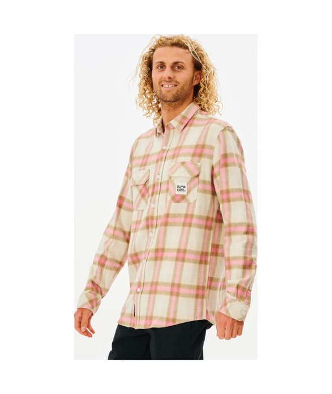 Chemise Rip Curl Salt Water Culture rose Homme