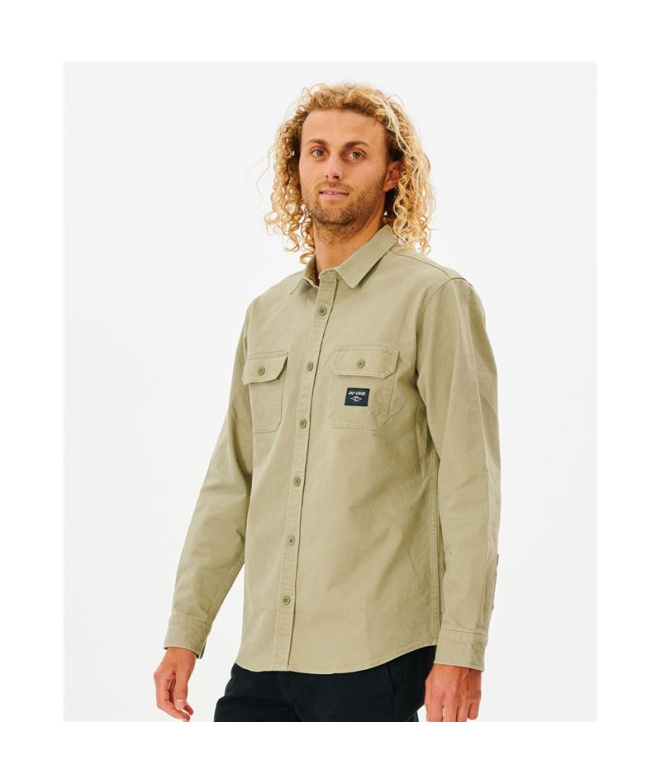 Chemise Rip Curl Épique Homme Beige