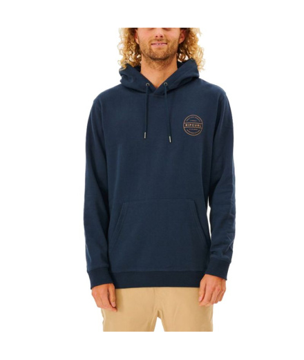 Moletom Rip Curl Re Entry Homem Azul