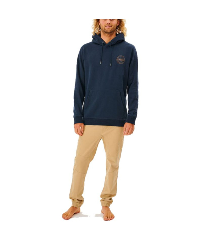 Sudadera Rip Curl Re Entry Hombre Blue