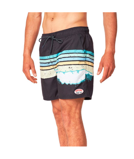 Fato de banho Rip Curl Framed Volley Homem estampado