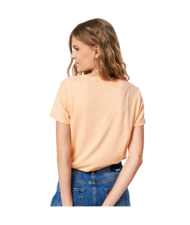 Camiseta Rip Curl Re-Entry W Laranja