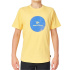 Camiseta Rip Curl Corp Icon Meninos Amarelo