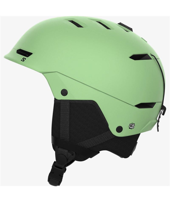 Capacete de Snowboarding Salomon Husk Verde
