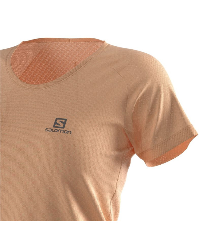 Camiseta de running Salomon Cross Rebel Mulher...