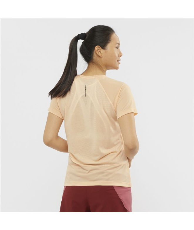 Camiseta de running Salomon Cross Rebel Mulher...