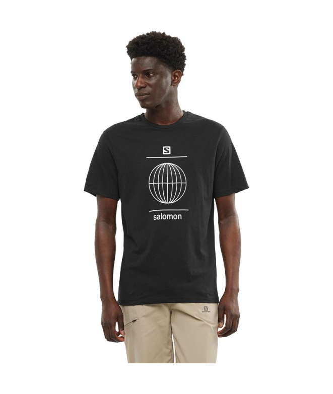 Camiseta Salomon Outlife Verão Homem BK