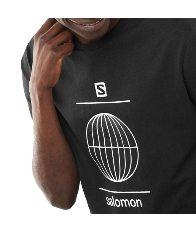 Camiseta Salomon Outlife Verão Homem BK