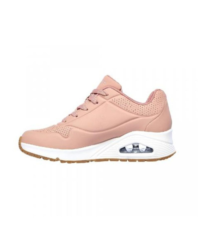 Chaussures Skechers Stand On Air Rose Femme