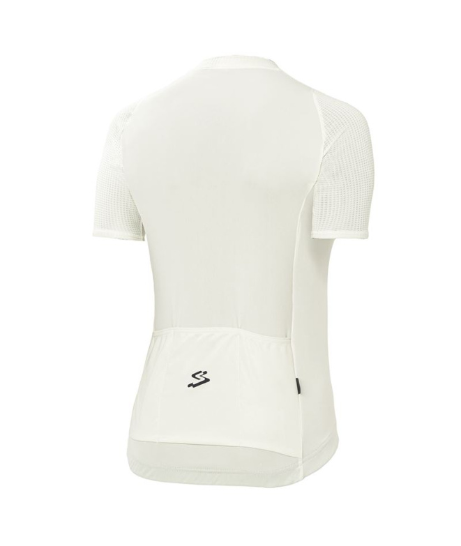 Maillot de ciclismo Spiuk ANATOMIC W Mulher Branco
