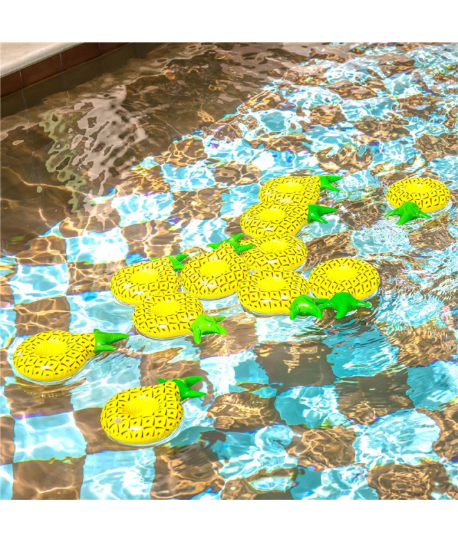 Bóia porta-copos Swim Essentials Abacaxi 17 cm