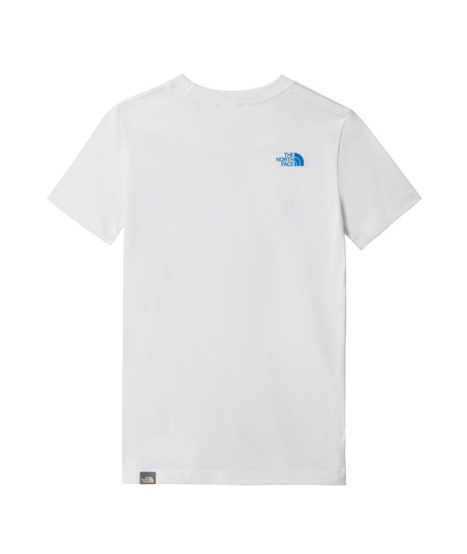 T-shirt The North Face Easy Jr Blanc