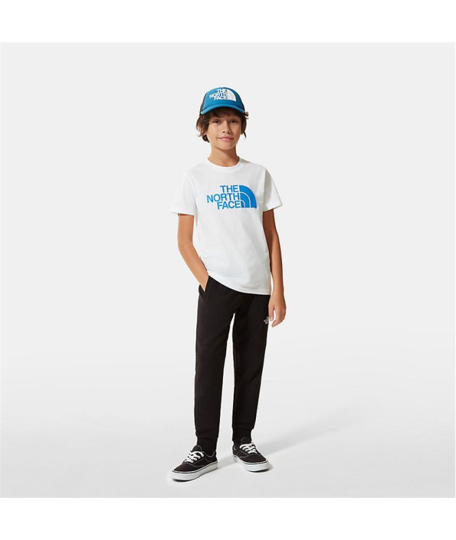 T-shirt The North Face Easy Jr Blanc