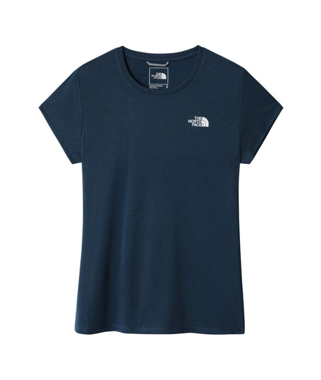 Camiseta The North Face Reaxion Ampere Mulher Blue