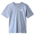 Camiseta The North Face Simple Dome Folk Mulher Blu