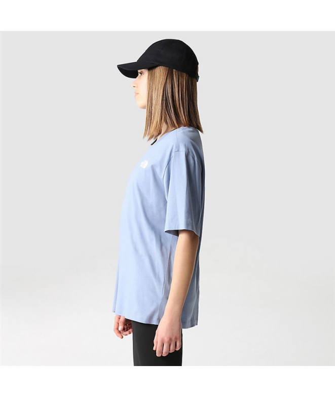 T-shirt The North Face Simple Dome Folk Femme Blu