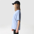 Camiseta The North Face Simple Dome Folk Mulher Blu