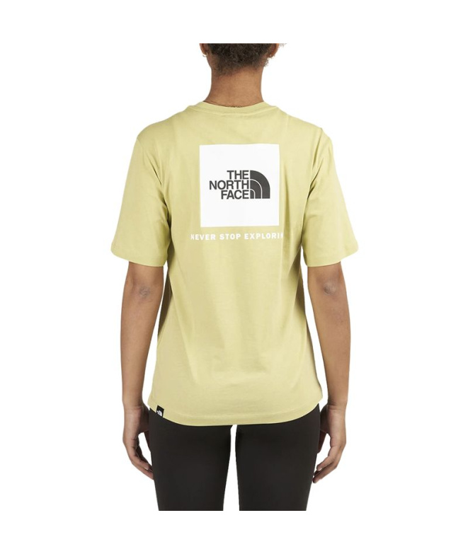 Camiseta The North Face Relaxed Redbox Mulher...