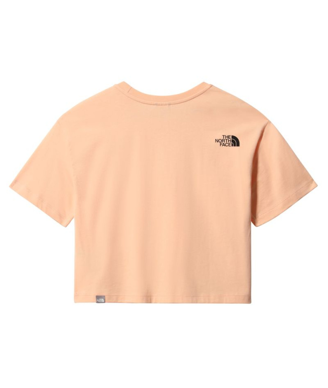Camiseta The North Face Corta Simple Dome Mujer OR