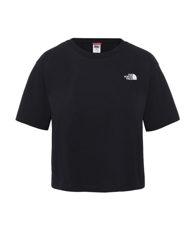 Camiseta The North Face Cropped W Preto
