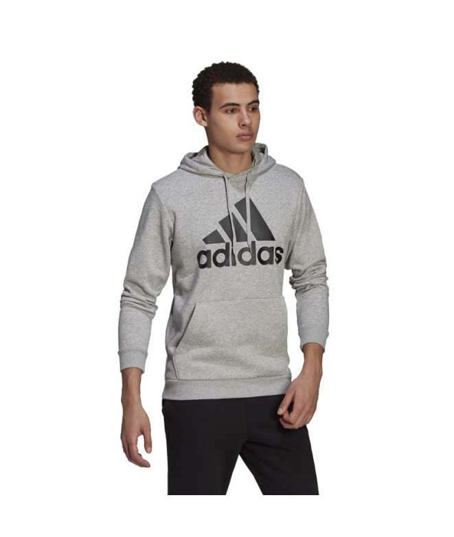 Sweat adidas Essentials Fleece Big Logo M Gris
