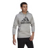 Moletom adidas Essentials Fleece Big Logo M Cinza