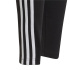 Collants adidas Essentials 3 Bandes Fille Noir/Blanc