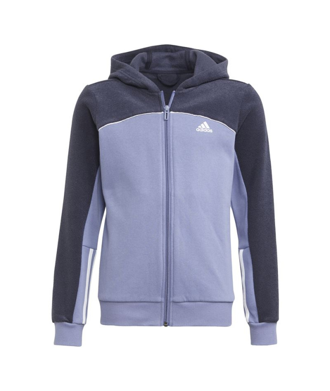 Casaco adidas Colorblock Menina Orbit Violet