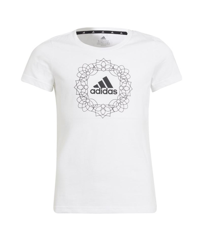 T-shirt adidas Graphique Blanc